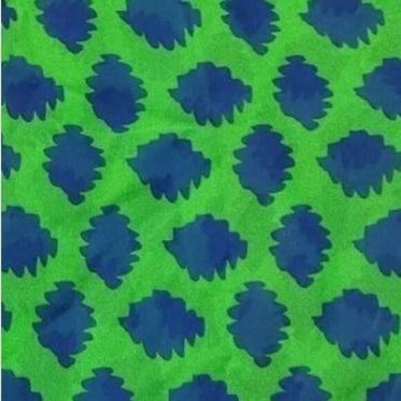 💜LuLaRoe Green & Blue Print Flowy Open Front Kimono/Duster Small - Picture 2 of 8